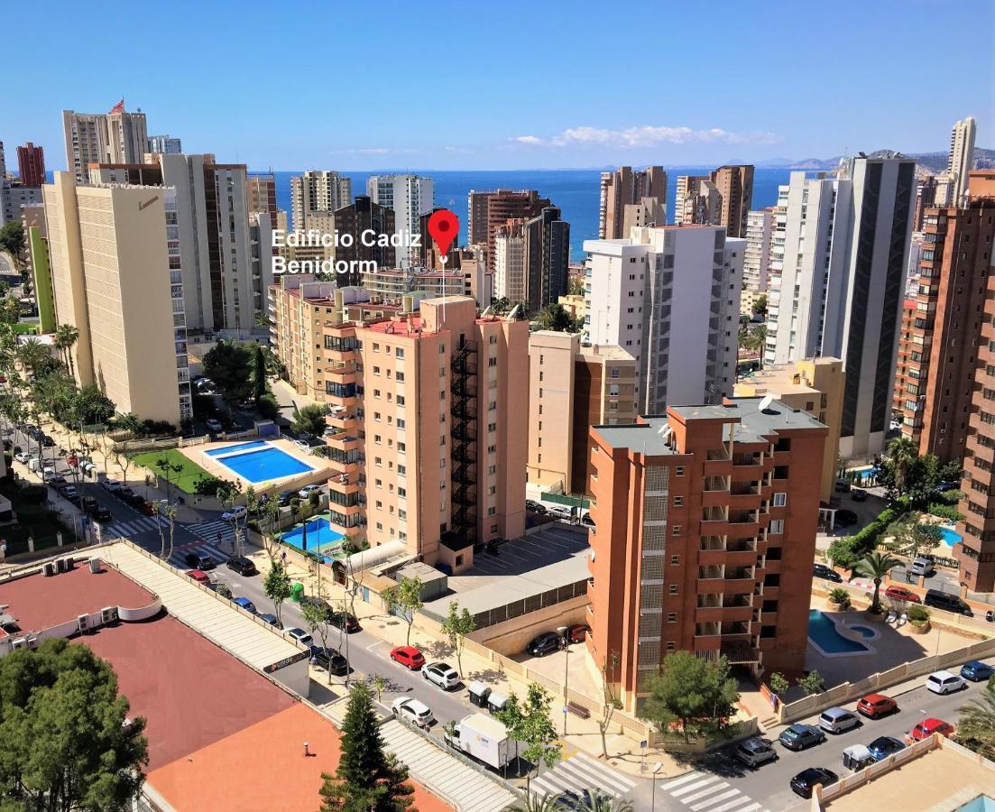 Edificio Cadiz Benidorm Lägenhet Exteriör bild